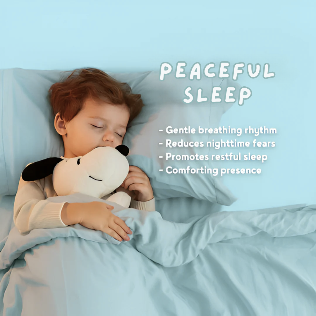 Breathing Puppy Plush